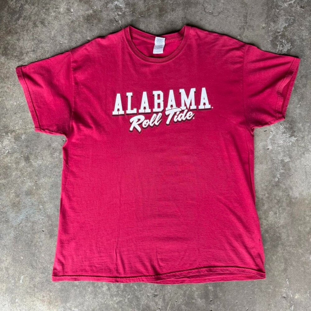 Vintage Y2K Alabama Crimson Tide Football T Shirt • College • Size XL